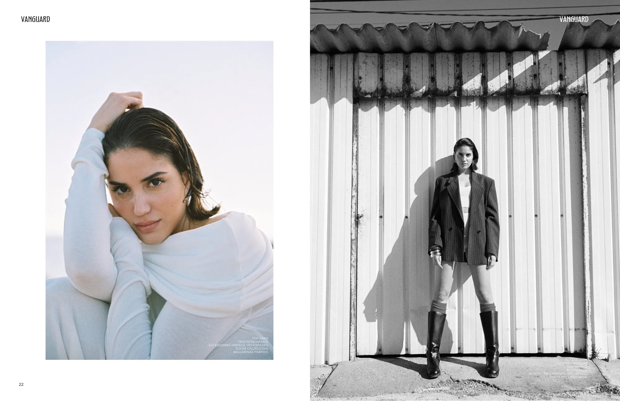 Vanguard — retrato editorial de moda